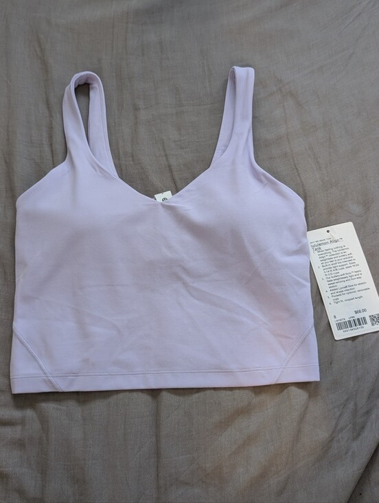 lululemon athletica Tops - Lululemon Align Tank Top Lavender Frost Purple LFRS